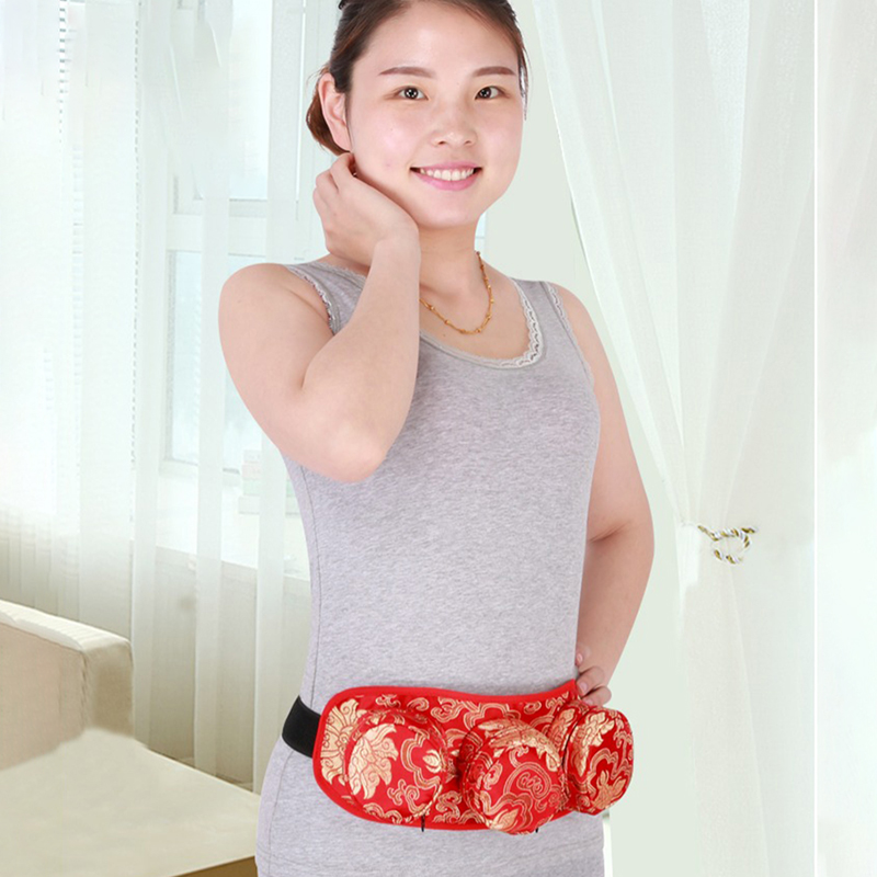 Herbal Wellness Massage - Traditional Embroidery Smokeless Moxa Bag –
