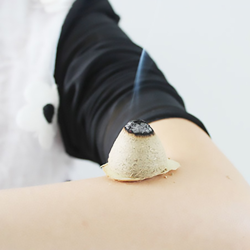 Herbal Wellness Massage - Conical Moxa Stick Set for Abdomen