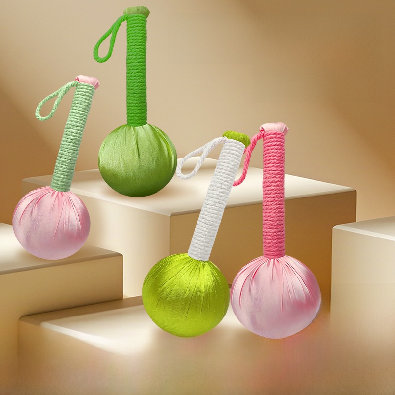 Herbal Wellness Massage - Moxa Hammer Wellness Massage Tool Embroidered