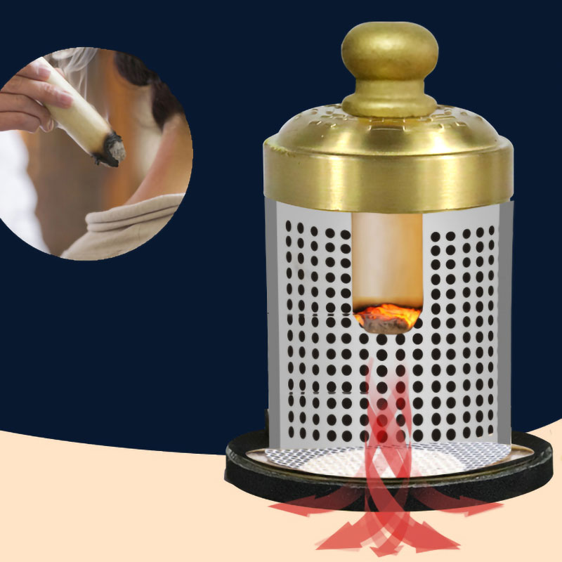 Herbal Wellness Massage - Smokeless Moxa Cylinder – Magnetic Herbal