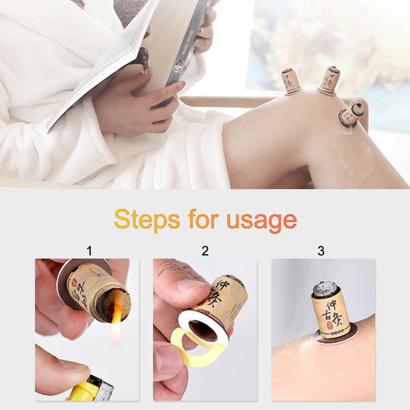 30Pcs Moxa Tubes with Mugwort  - đánh giá và giá Herbal Wellness Massage