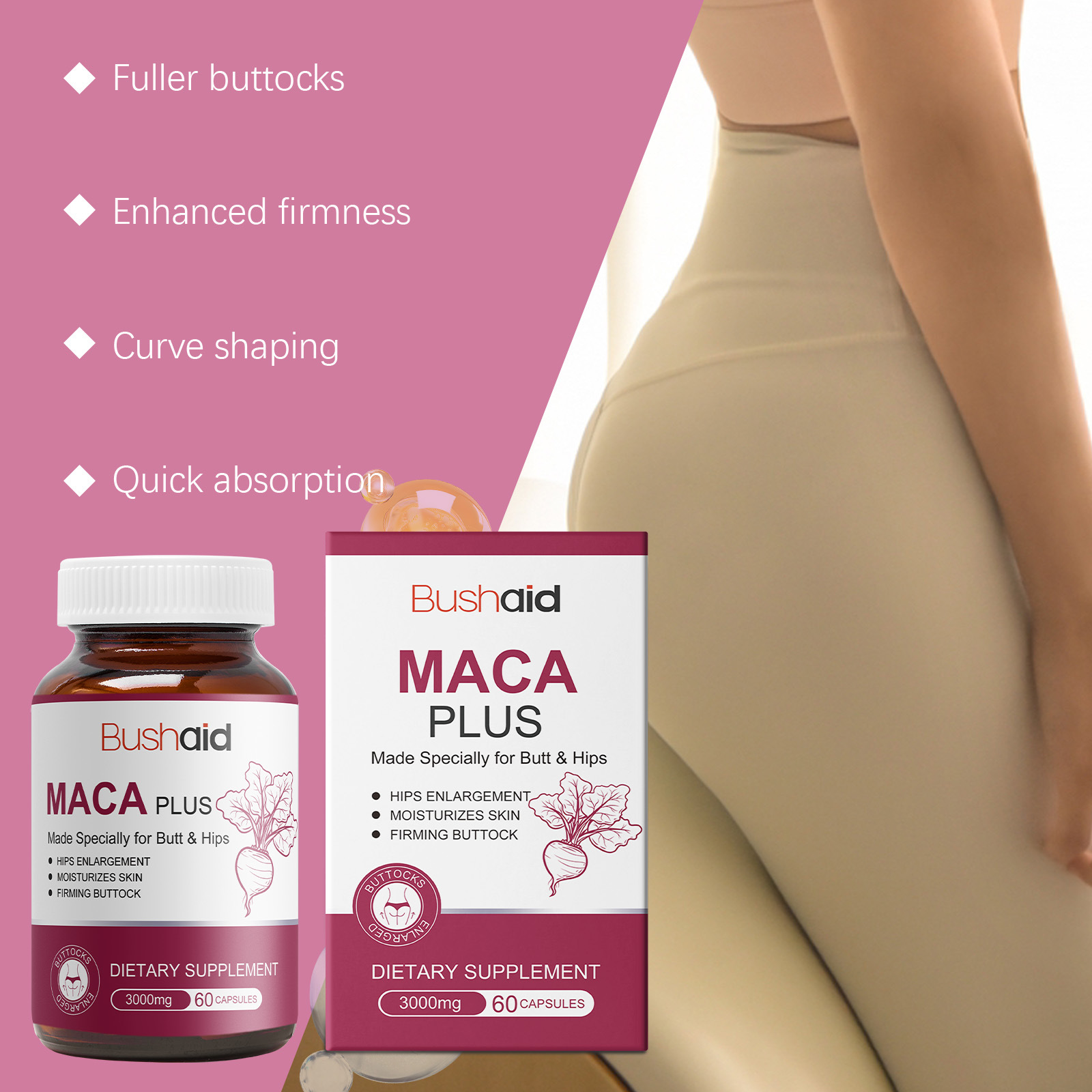 Natural Plant Based Maca Root  - đánh giá và giá Herbal Weight